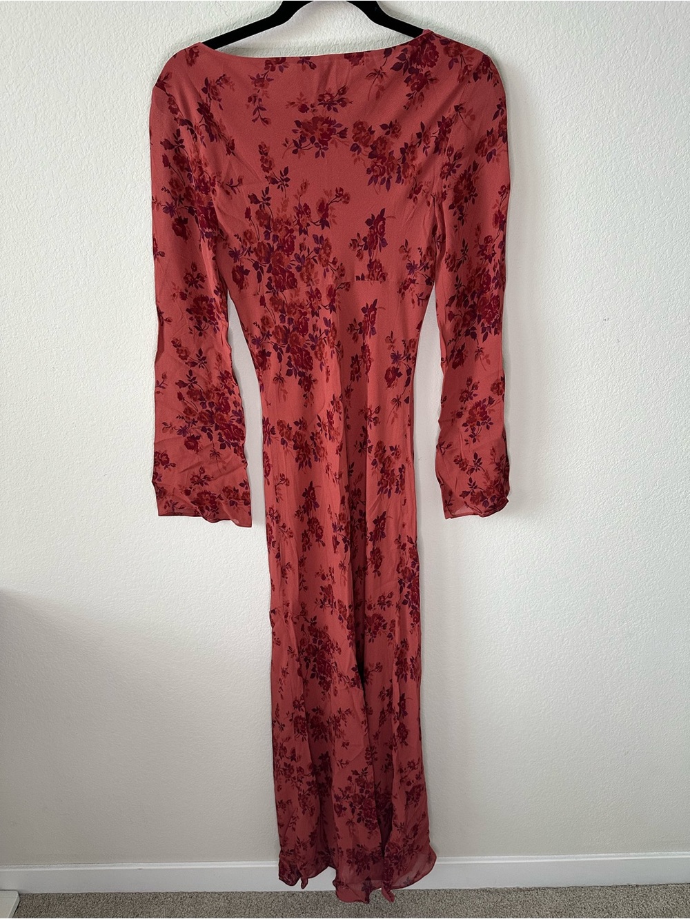 REFORMATION Ersa Maxi Red Floral Dress SZ M - Picture 7 of 7